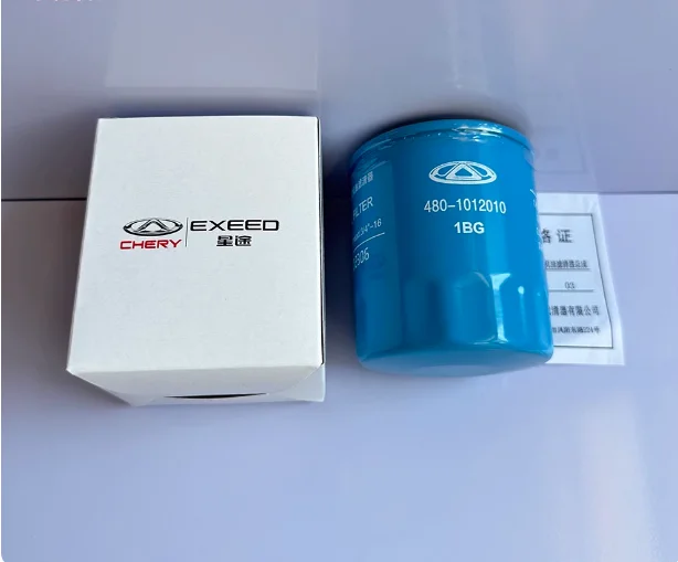 

480-1012010 Оригинальный масляный фильтр для моделей двигателей Chery 1.5T: Tiggo 7/8/3X/5X, Arrizo 3/5/7/8, Jetour X70/X90/X95