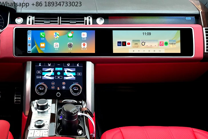 

Dual Screen Android Car Radio With Co-polit Entertainment System for Land Rover Range Rover Vogue L405 Sport L494 2013-2017