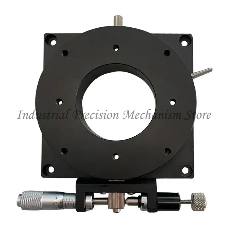 RGPT100 rotating fine-tuning slide, R-axis optical platform RSP100, optical 360° bearing fine-tuning stage, adjustment ±5°