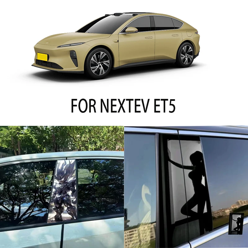 

Door Window Decoration Trims Pillar Posts Stickers Auto Styling For NEXTEV ET5 Car accessories