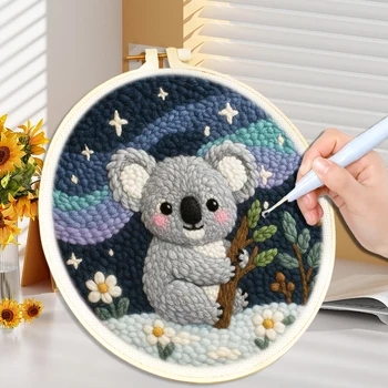 Beginner Punch Needle Embroidery Kit 1