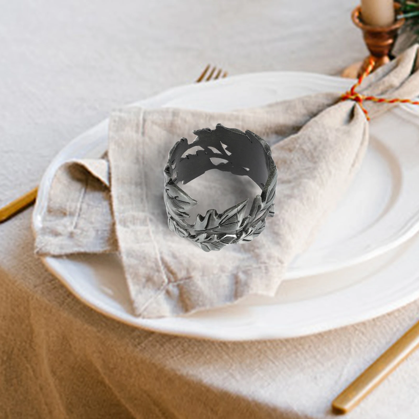 Easy To Clean Napkin Ring Holder Napkin Ring Metal Napkin Holder Easy To Clean Easy To Style Sturdy Construction