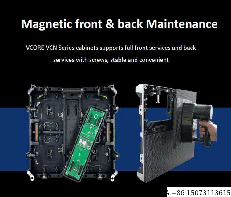 

Indoor P2.6 LED Rental Screen - 500*500mm Hot-Selling Stage Video Equipment