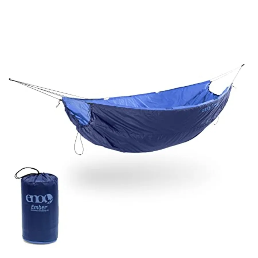 Ember UnderQuilt - Protective and Warm Hammock Quilt with Recycled Synthetic Insulation - for Camping Hiking Backpacking Festiv