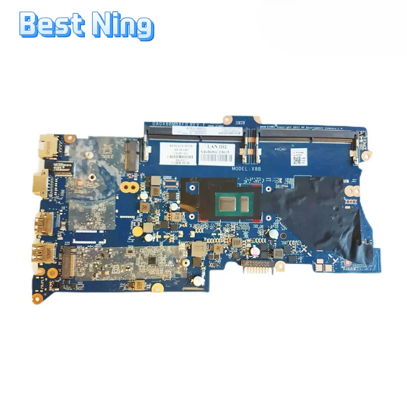 For HP ProBook 430 440 G5 Motherboard DA0X8BMB6G0 Mainboard with I3-7100U I5-7200U I3-8130U I5-8250U I7-8550U CPU DDR4 UMA