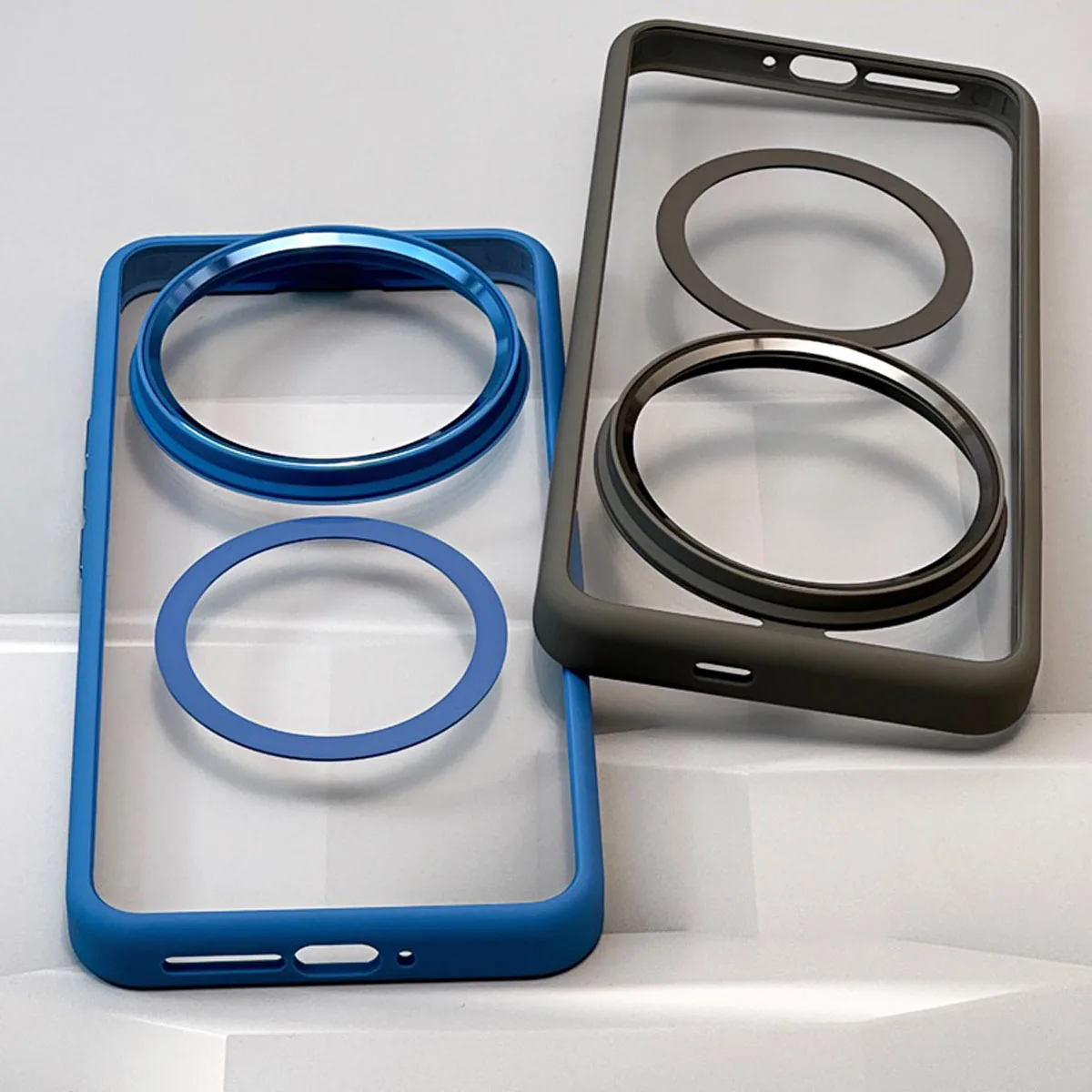 HD Transparent Magnetic Case For Xiaomi Mi 14 Ultra 14Ultra Shockproof Bumper Wireless Charge Back Cover Shell