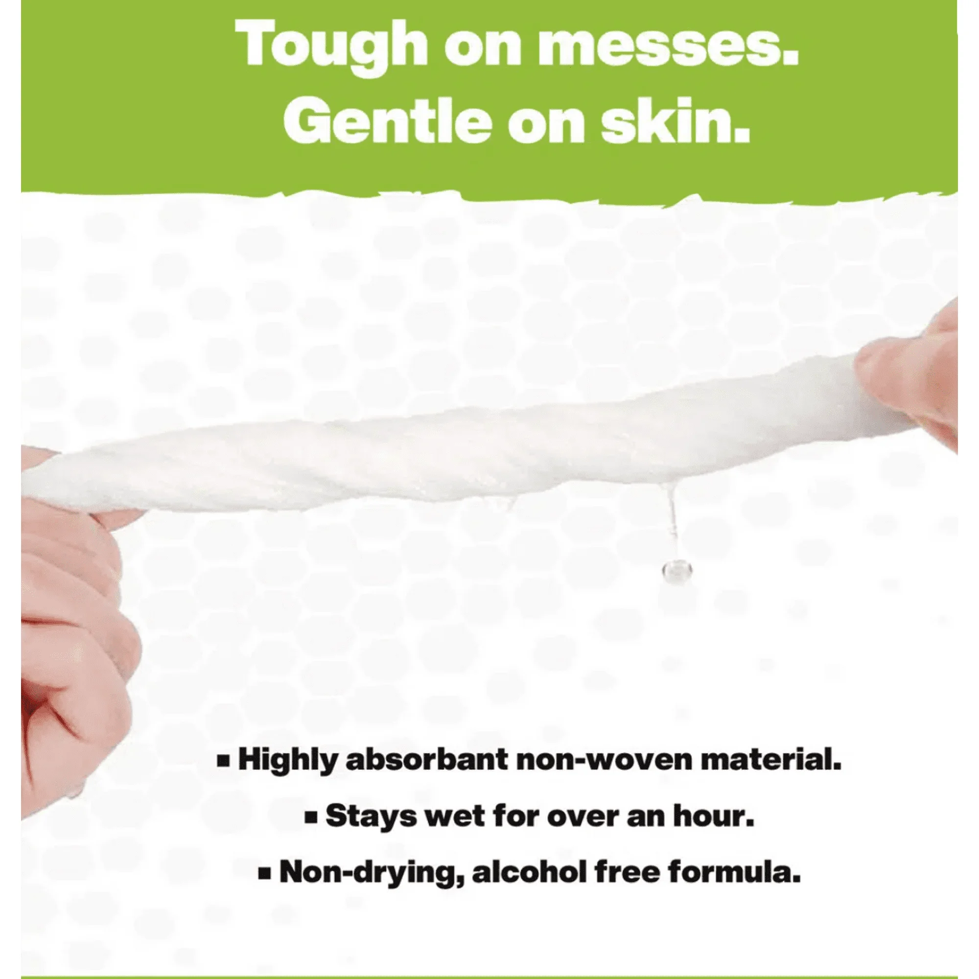 Auto PowerSCRUB Cleaning Wipes, Large, Degreasing with Grit, 80 Count, 10 x 15 inches.