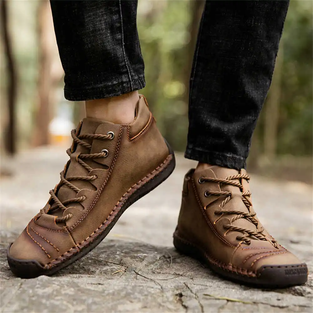 المضادة للانزلاق 38-46 رجل البيج أحذية عادية أحجام كبيرة أحذية رياضية رياضية باهظة الثمن Teni Sho نزهات دروبشيب المألوف #1