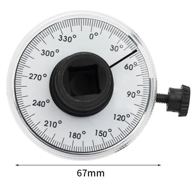 B23B Torque Wrench Automotive Maintenance Tool Set Featuring Torque Angle Gauge, 360° Angle Meter With Flexible Holding