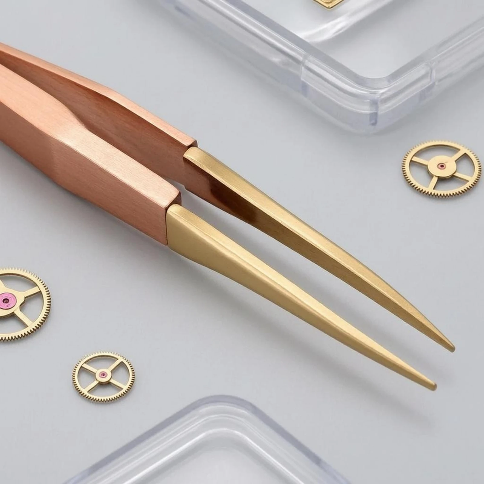 Watchmaker's Tweezers Long Tips Nonattractive Tweezers