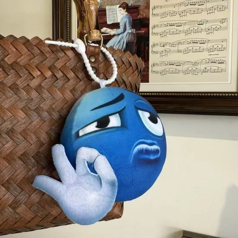 最新のブルービーンバックパックペンダントキーホルダー人形かわいいぬいぐるみ手作り人形漫画アニメかわいいギフト楽しい人形