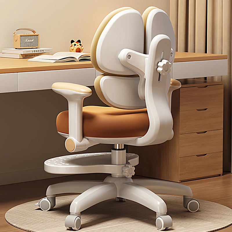 

Children's Study Chair to Correct Sitting Posture of Primary School Students can Lift the Seat HomeBackrest Desk Writing Chair