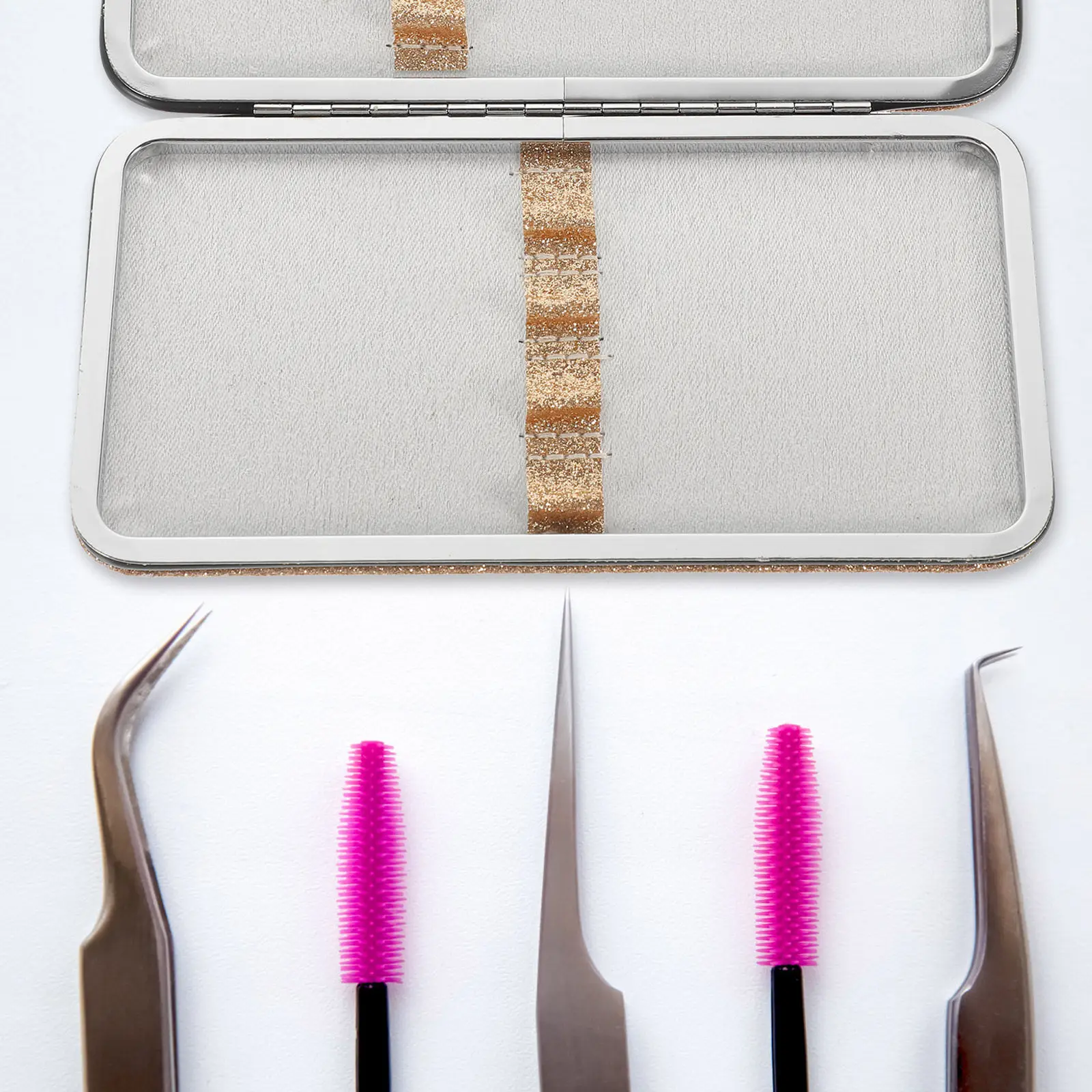 

Футляр для хранения пинцетов для наращивания ресниц, высококачественный портативный органайзер-сумка для пинцетов для ресниц