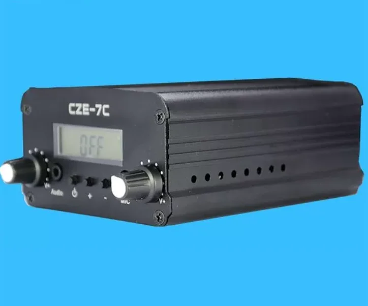 CZE-7C 7WFM FM Transmitter Transmitter English Driving School Teaching Wedding Campus Radio Car
