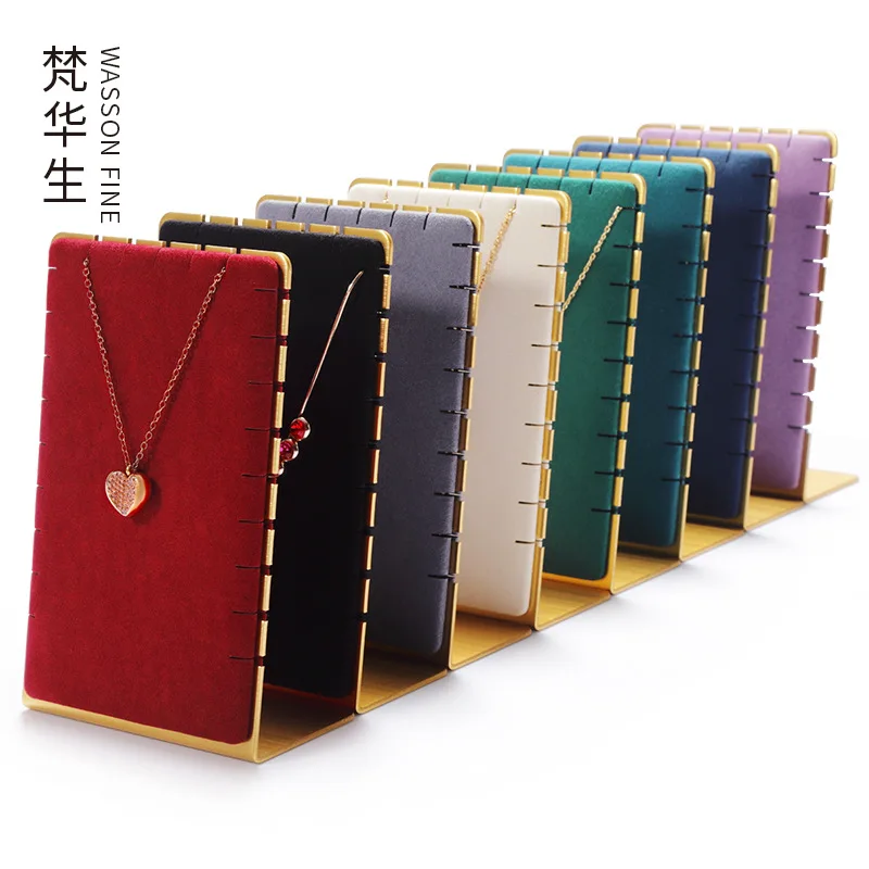 

Metal super fiber Necklace Display Rack window jewelry storage rack creative jewelry display shooting props jewelry display