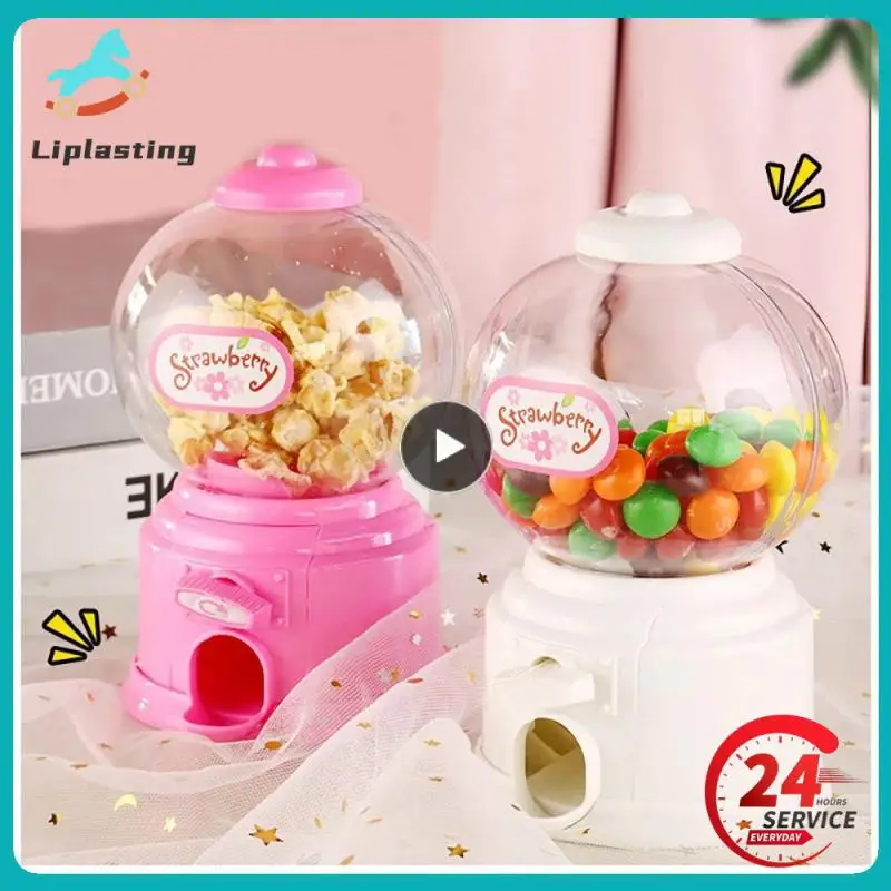 

Cute Candy Piggy Bank Mini Sweets Machine Kids Bubble Gift Children Money Box Toys Dispenser Gumball Coin Saving Box Home Decor