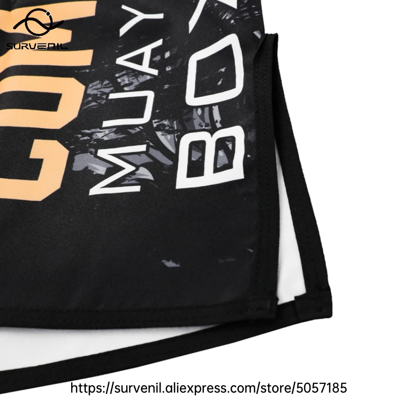 MMA Shorts BJJ Grappling Kickboxing Fight Shorts Tiger Sublimated Martial Arts MMA Clothing Jiu Jitsu Boxing Training Pants Men