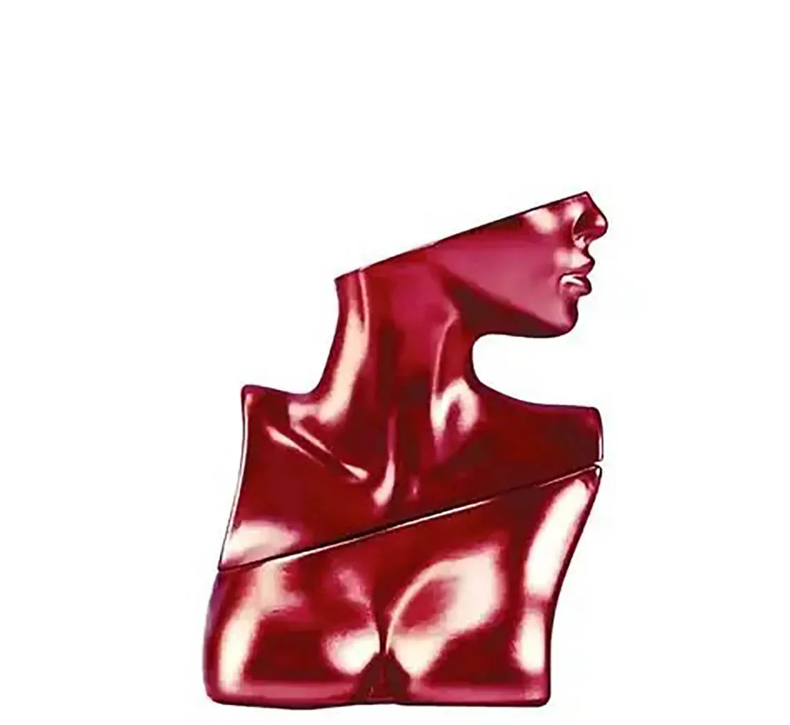 

Eilish No 3 Limited Edition EDP: Metallic Red Artistic Design, Spicy Cedar Fragrance for All