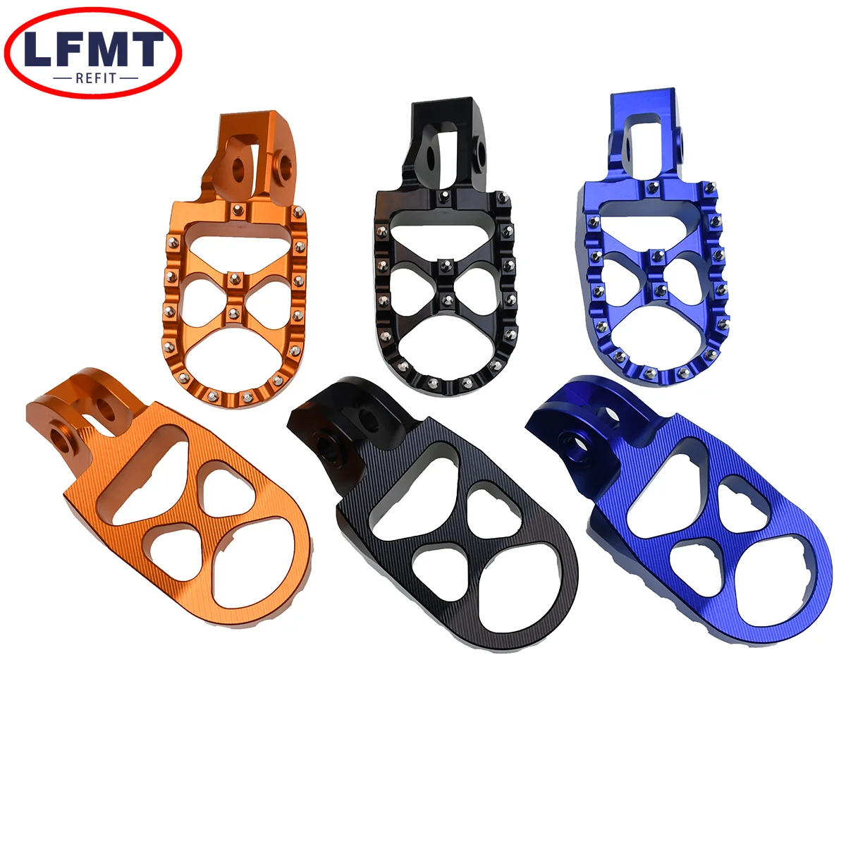 Motorcycle Foot Pegs FootRest For Husqvarna TC FE TX FC TE FX 2016-2023 For KTM EXC EXC-F SX SX-F125 150 200 250 300 350 450 500