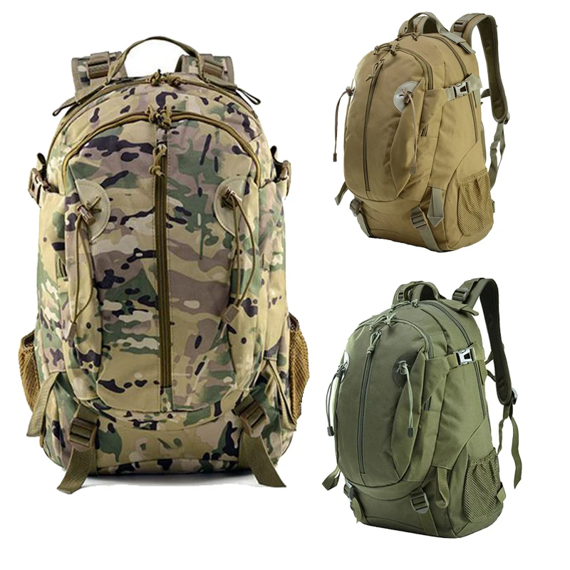 

Men's outdoor hiking sports travel backpack military tactical backpack hunting camping equipment soft back camouflage backpack