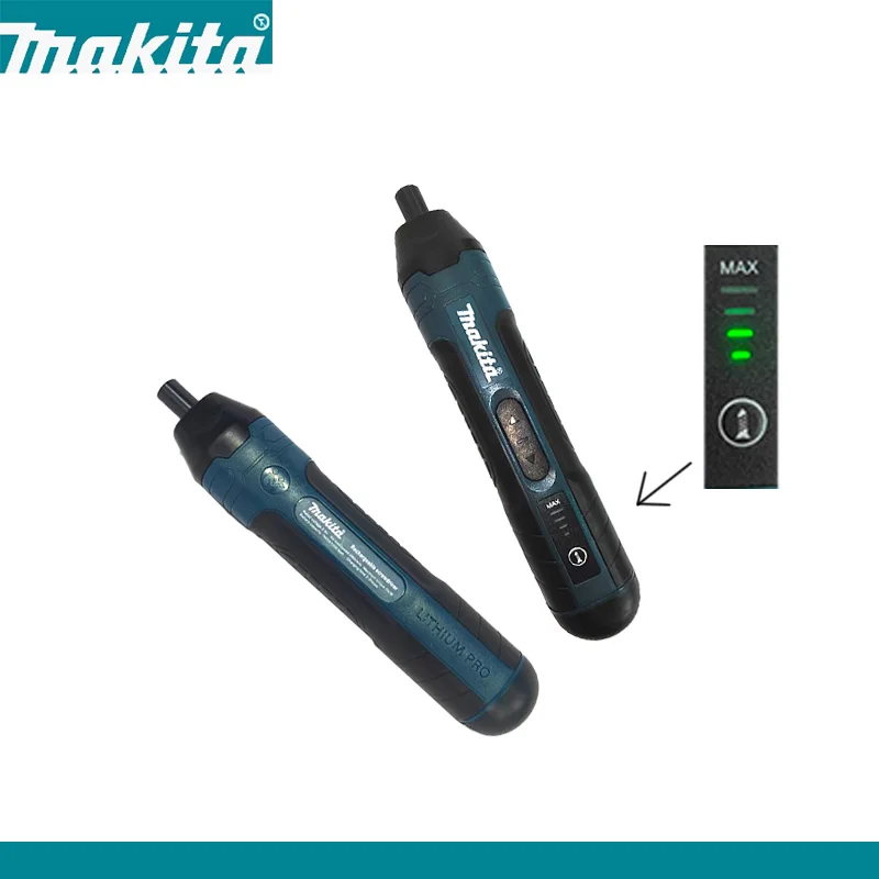 Makita Tournevis électrique sans fil - Perceuse électrique rechargeable 1300 mAh Outil de démontage multifonctionnel