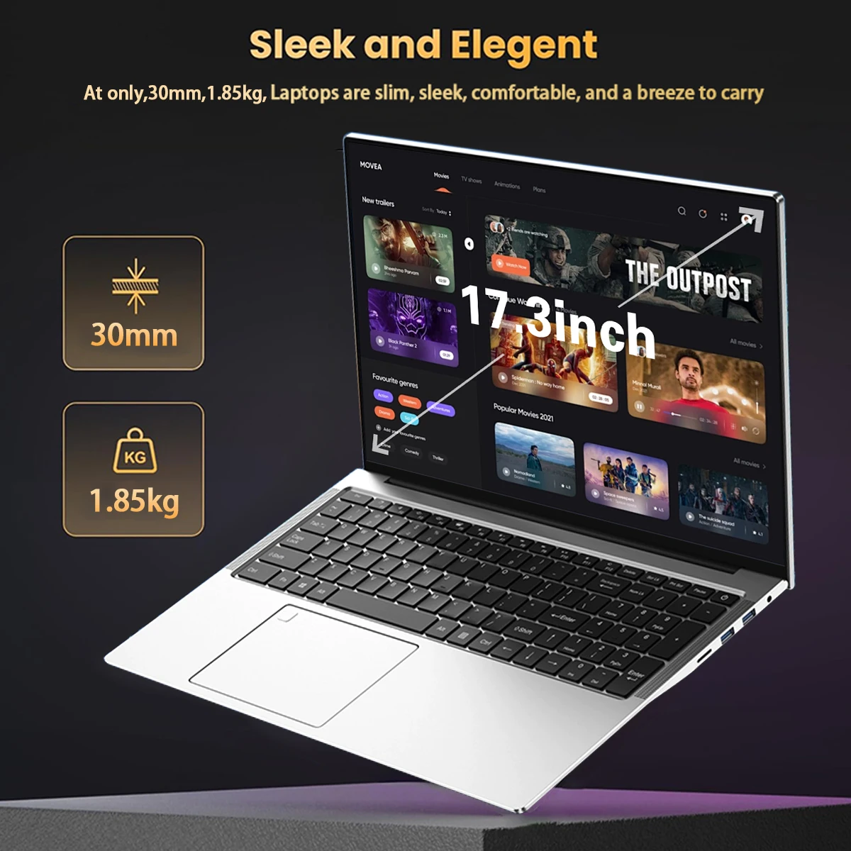 كمبيوتر محمول ACEKAMAS مقاس 17.3 بوصة يعمل بنظام التشغيل Windows 11 Pro Celeron N5095 أجهزة الكمبيوتر المحمولة مكتب الألعاب دراسة 16 جيجابايت DDR4 1 تيرابايت SSD ألعاب الكمبيوتر المحمول