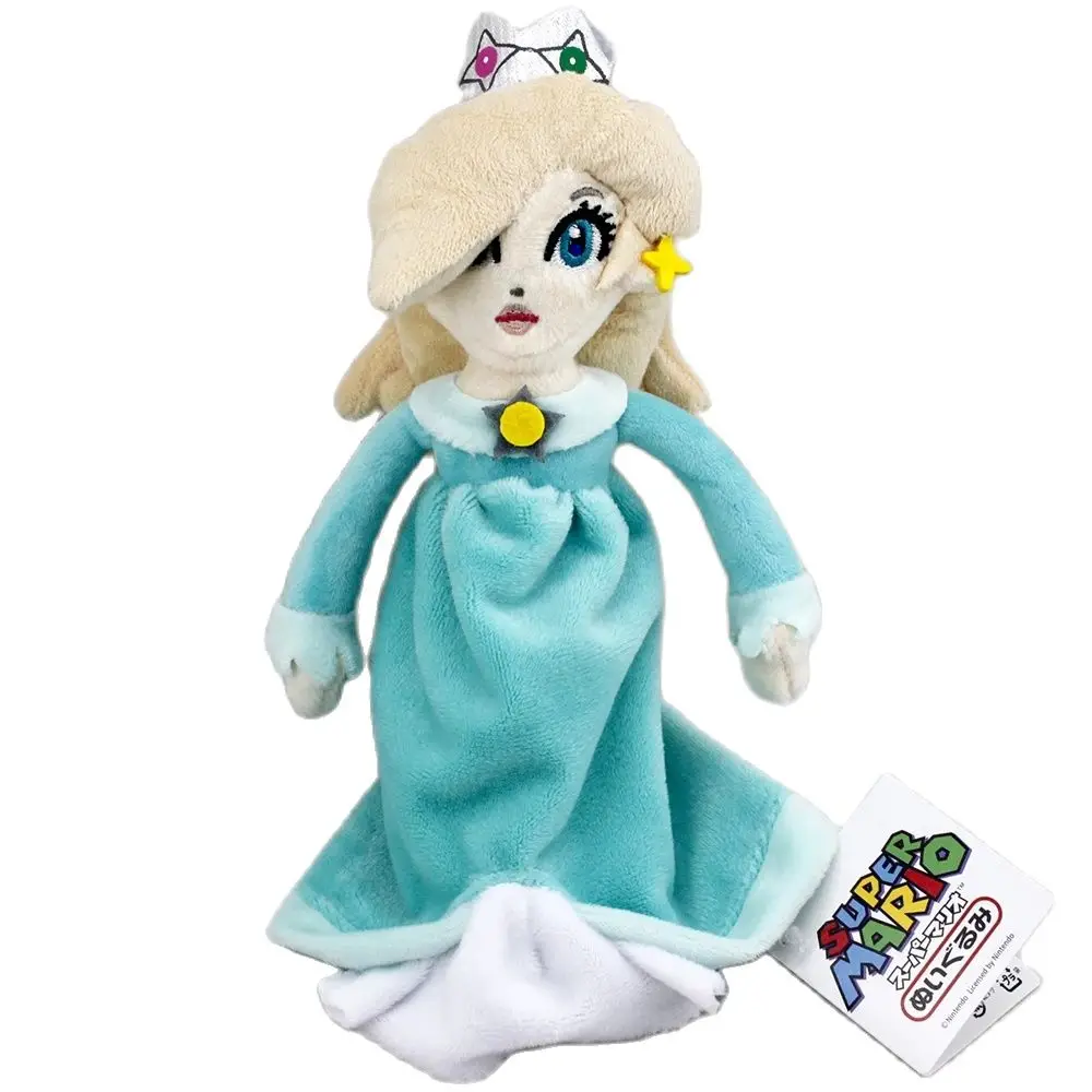 Super Mario Bros. Wonder Rosalina Princes 8inches Stuffed Animal , 3D worlds Odyssey Plush Toy , Nintendo Switch Teddy Doll