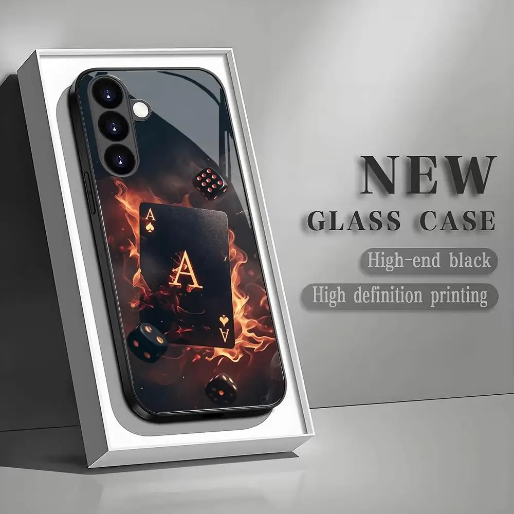 capa-de-celular-de-vidro-temperado-com-design-de-cartas-de-poquer-compativel-com-samsung-galaxy-s26-s25-s24-s23-s22-s20-fe-ultra-plus-capa-traseira-anti-queda