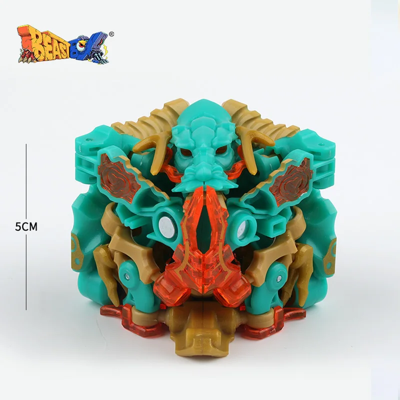 52TOYS 유니버설 박스 중국 용 녹색 용 변형 장난감 조립 모바일 모델 로봇 생일 서프라이즈 선물