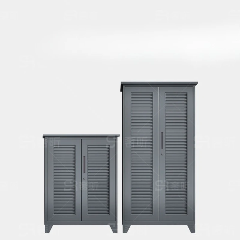 

Carbon steel outdoor locker, shutters, sun protection and waterproof, indoor and outdoor multi-function