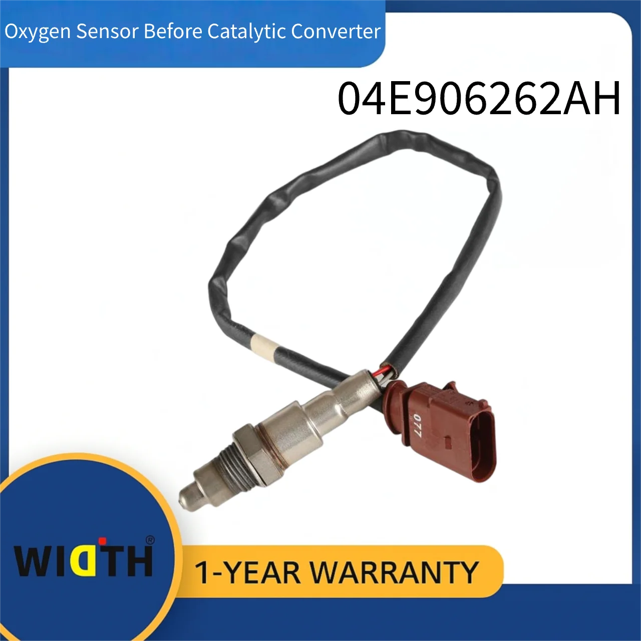 04E906262AH Oxygen Sensor Before Catalytic Converter for Volkswagen Polo Lavida Touran Skoda 2013-2018 | OE Replacement