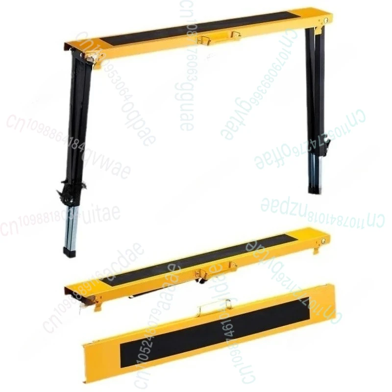 

Snowboard single and double board waxing folding portable waxing lifting folding storage table pliers bracket table