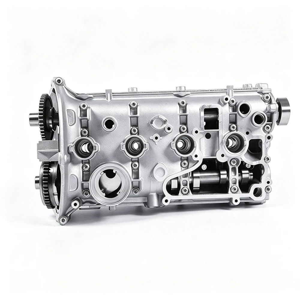 Complete Cylinder Head Assembly With Camshaft Custom CNC Machining Die Casting Auto Engine Overhaul Replacement Spare Parts