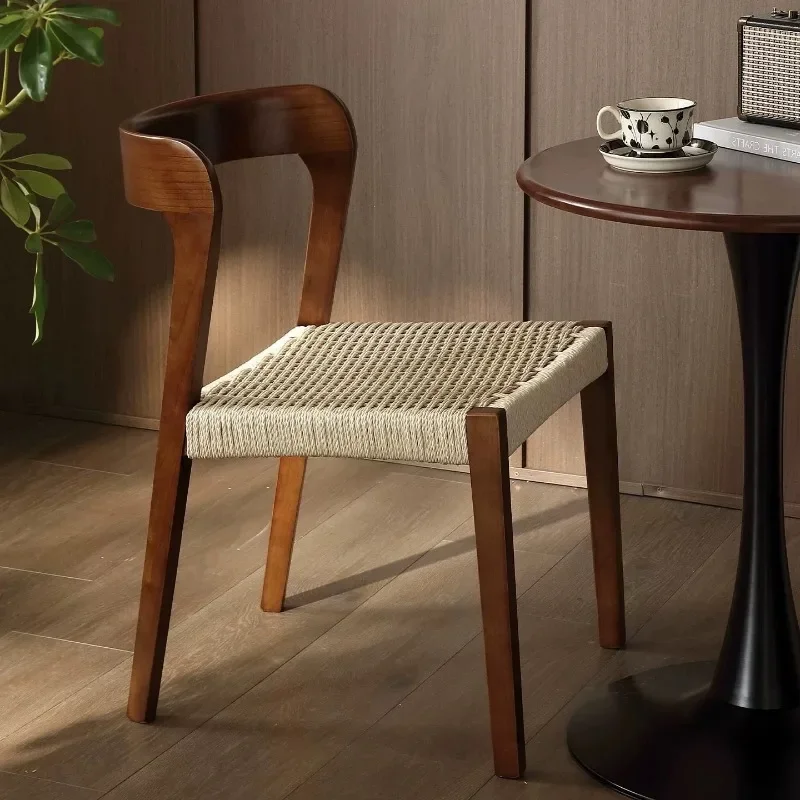 Mid Century Dining Chairs Clear Hotel Vanity Patio Baby High Dining Chairs Salon Event Wicker Sedie Pranzo Moderne Furniture