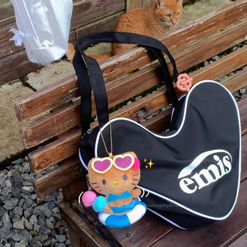 Sanrio Hello Kitty Cartoon Ijs Zwemmen Ring Hanger Auto Sleutelhanger Rugzak Hanger Kleding Accessoires Meisje Halloween Cadeau