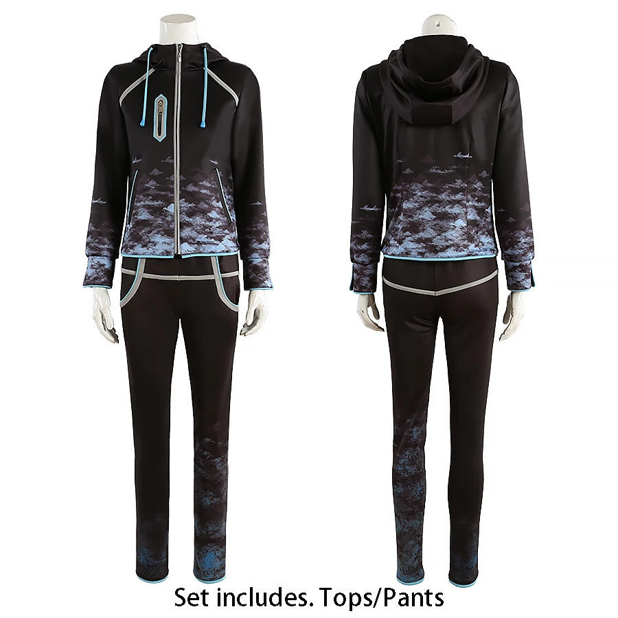 Customized FGO Fate Oberon Unhappy Summertime Lingyi Swimsuits Cos Costumes Full Set