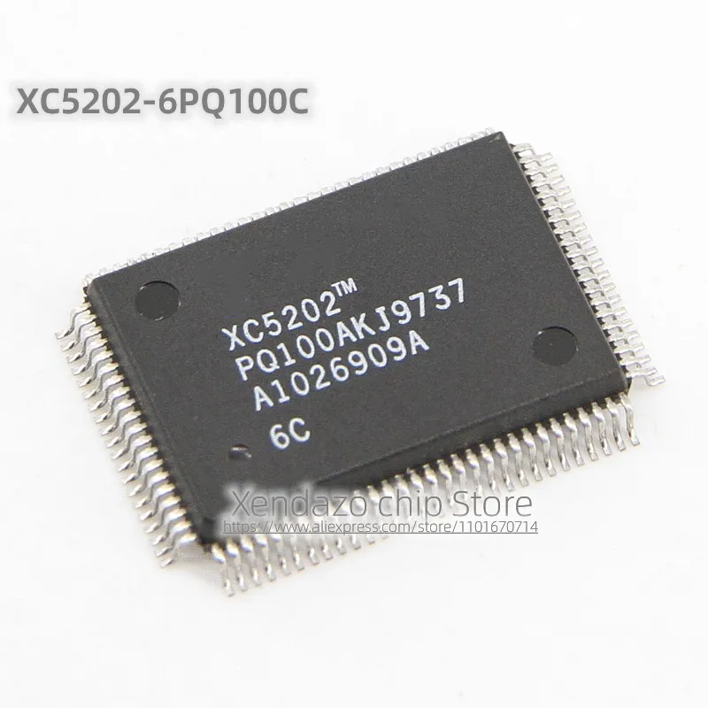 

2pcs/lot XC5202-6PQ100C XC5202TM XC5202 QFP-100 package Original genuine Programmable Microcontroller chip