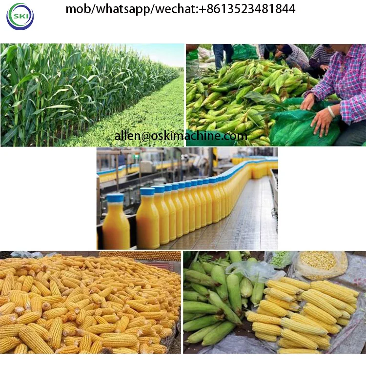 Automatische Verse Maïs Pelletmachine Zoete Maïs Dorsmachine Machine Maïs Dorsmachine voor Restaurant