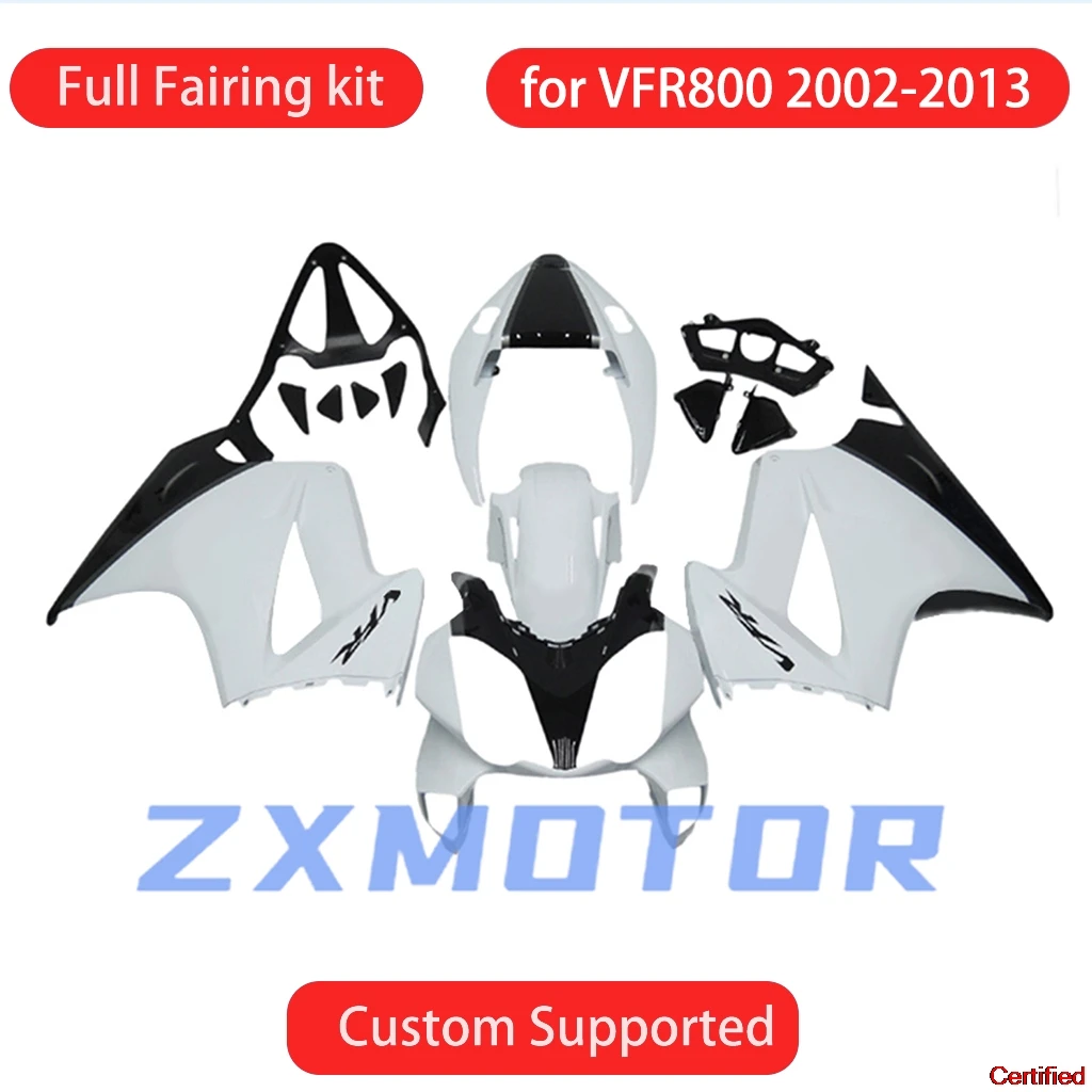 Suit to VFR800R 2002-2012 Body Works Cover Fairings for HONDA VFR 800R Fairing Kit Injection Molded