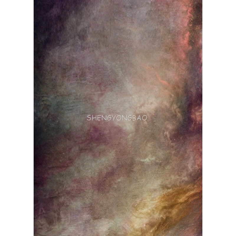 SHENGYONGBAO Abstract Gradient Grunge Vintage Baby Portrait  Background For Photo Studio Photography Backdrops LCJD-2205