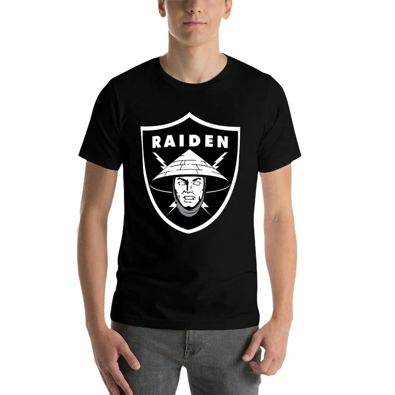 RAIDEN MASHUP T-Shirt cotton t shirts high quality cotton t shirts man 100% T-Shirt