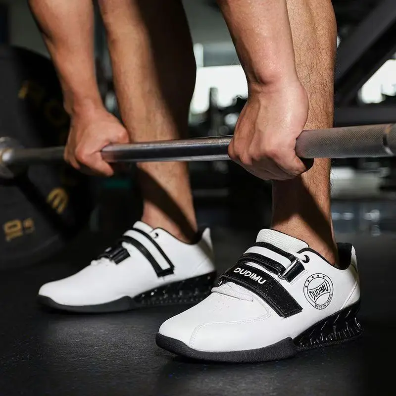 Professional Weightlifting Shoes - Unisex Squat and Deadlift Specialised Indoor Fitness Shoes Unisex Weightlifting Shoes