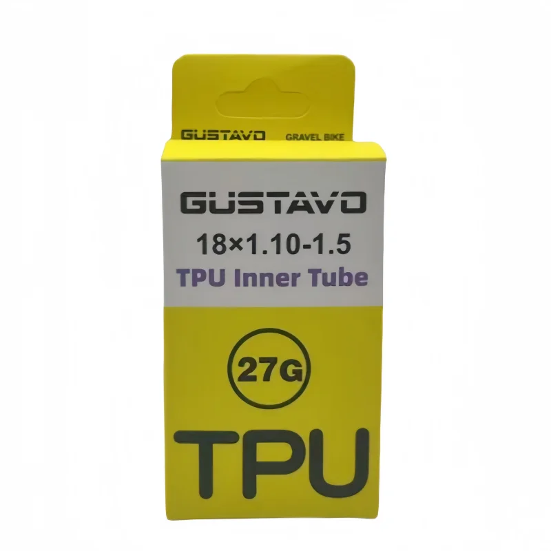 

GUSTAVO Bike TPU Inner Tube Ultralight BMX Cycling Tire Tubes 18"(355) 18X 1.1-1.4 French Valve 45/65MM inner