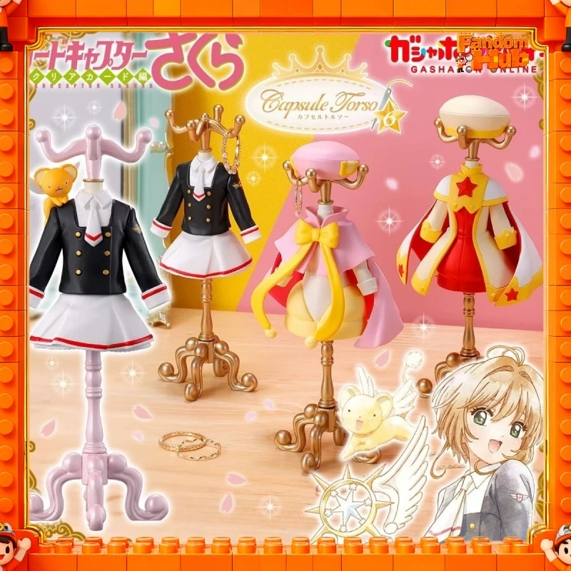 

In Stock Bandai Gp Cardcaptor Sakura Vol.06 Hanger Shaped Storage Rack Sakura Costume Themed Organizer Model Toy Gift