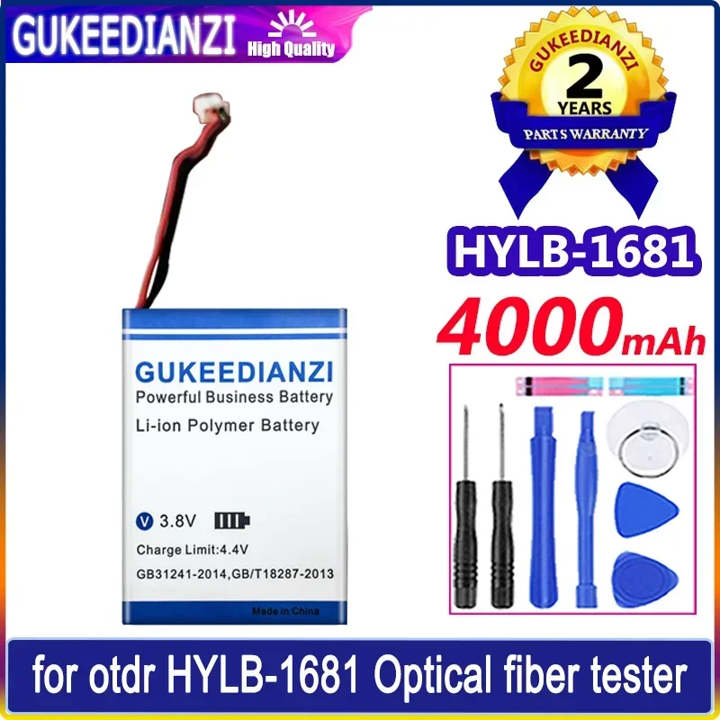 

Аккумулятор Перезаряжаемый переносной аккумулятор 4000mAh для otdr HYLB-1681, оптический волоконный тестер Мобильный телефон