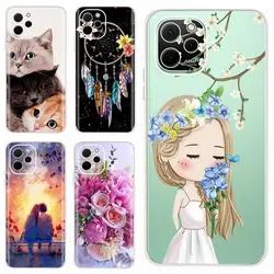 For Huawei Nova Y61 Case 2022 Stylish Painted Back Cover Soft Silicone Phone Case For Huawei Nova Y61 NovaY61 EVE-LX9 Capa Coque