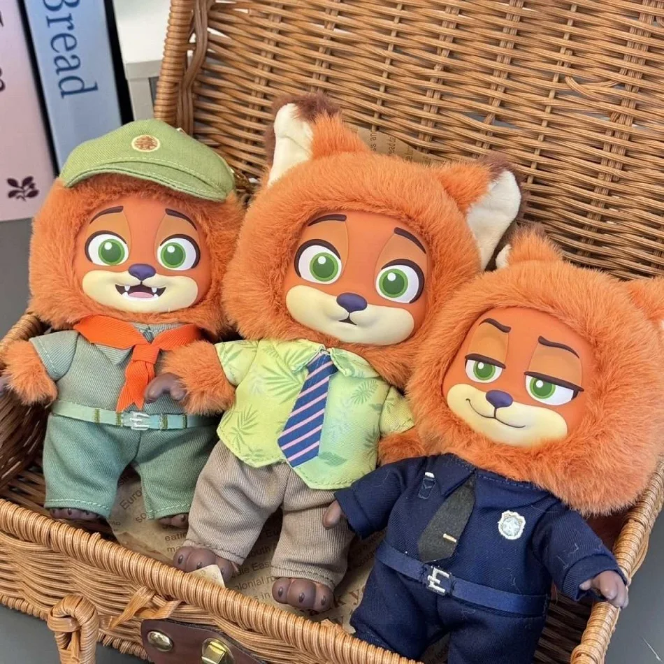 2025 quente zootopia 2 caixa cega dos desenhos animados bonito nick judy figura de ação pelúcia vinil boneca caixa mistério anime coleção modelo brinquedo presentes