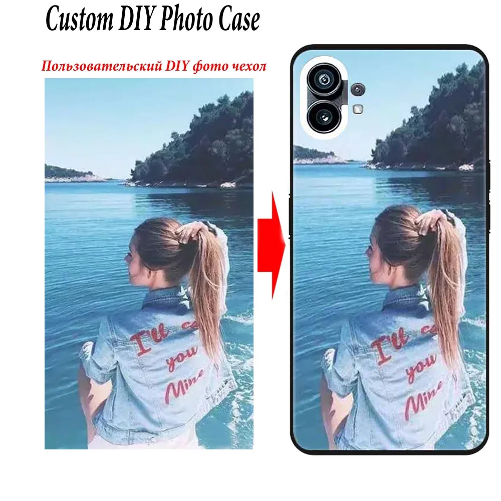 Customized Image Case For Nothing Phone (1) One 1 Silicone Cover A063 DIY Photo Picture Design For Nothing Phone 2 Two A065 Case