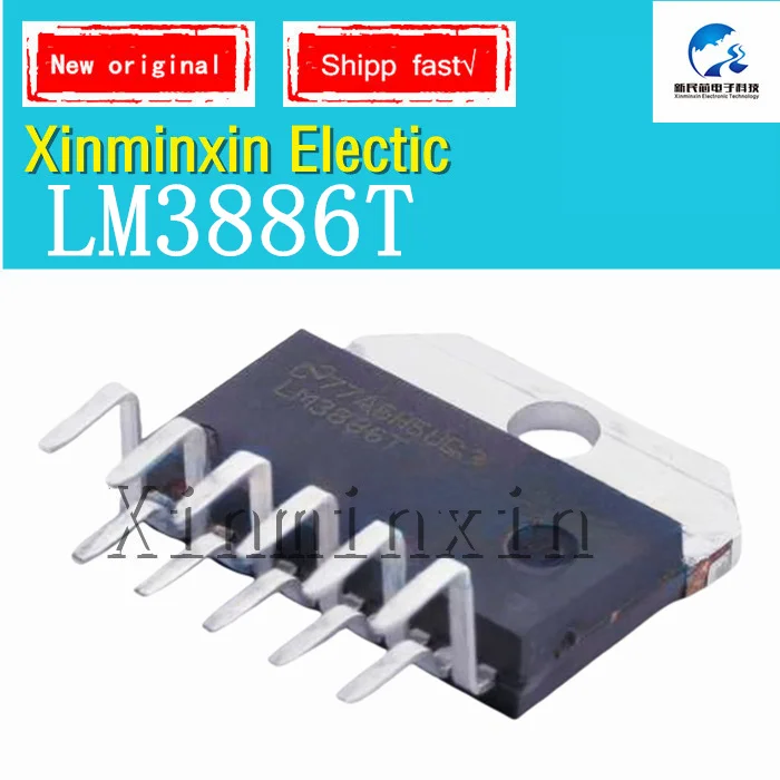 1-10PCS/LOT LM3886T LM3886T/NOPB LM3886 TO-220-11 High performance 68W audio power amplifier IC Chip New  Original In Stock