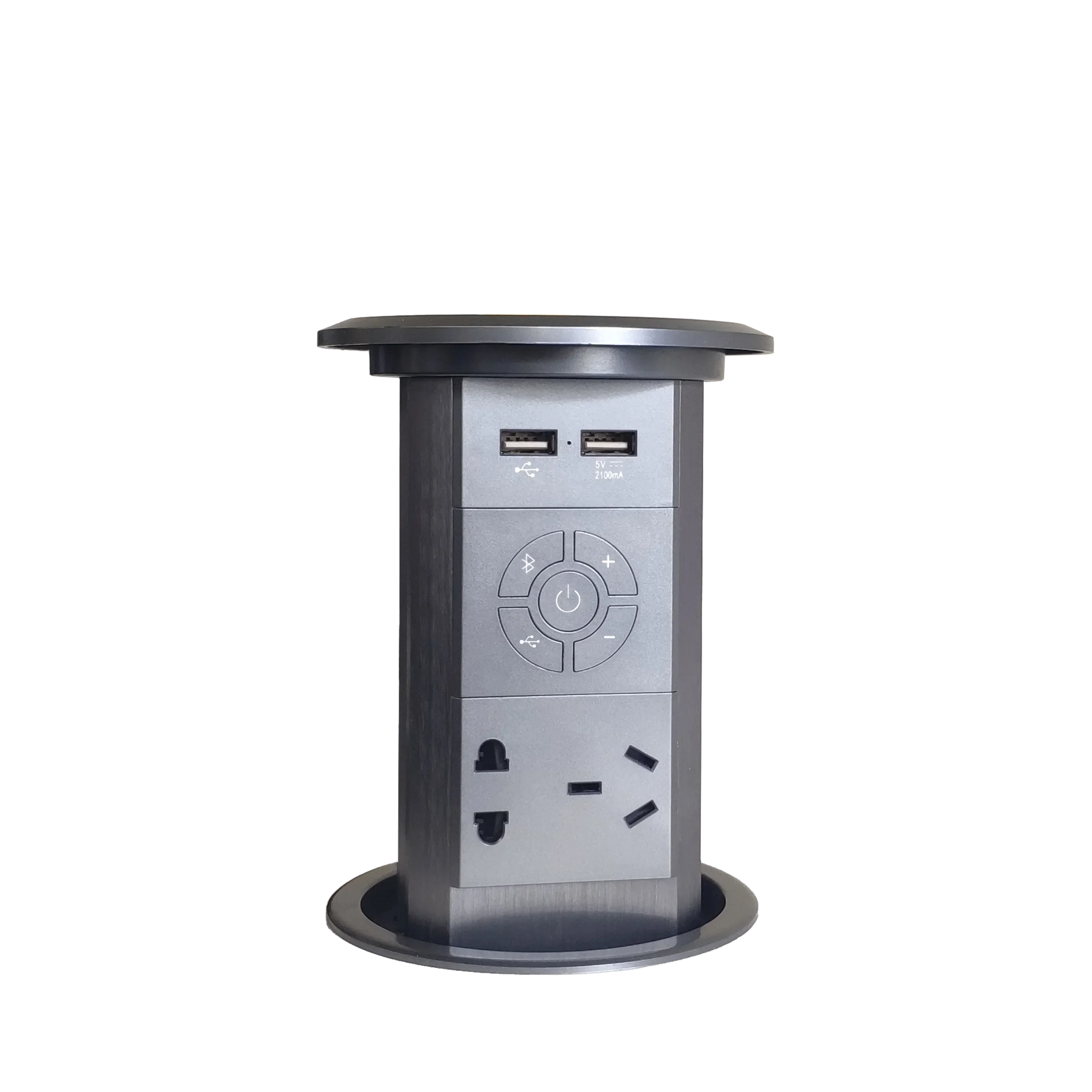 New Motorized Kitchen Tabletop Socket /intelligent Electrical Kitchen Lift Up Pop Up Power Outlet Electric Socket